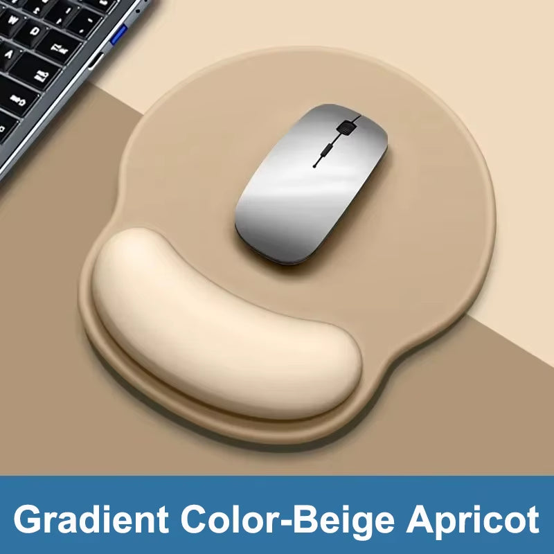 Gradient Color Mouse Pad Comfortable Wrist Rest Non-Slip Mouse Pad Soft Mouse Pad Wrist Rest Computer Desktop Mouse Pad