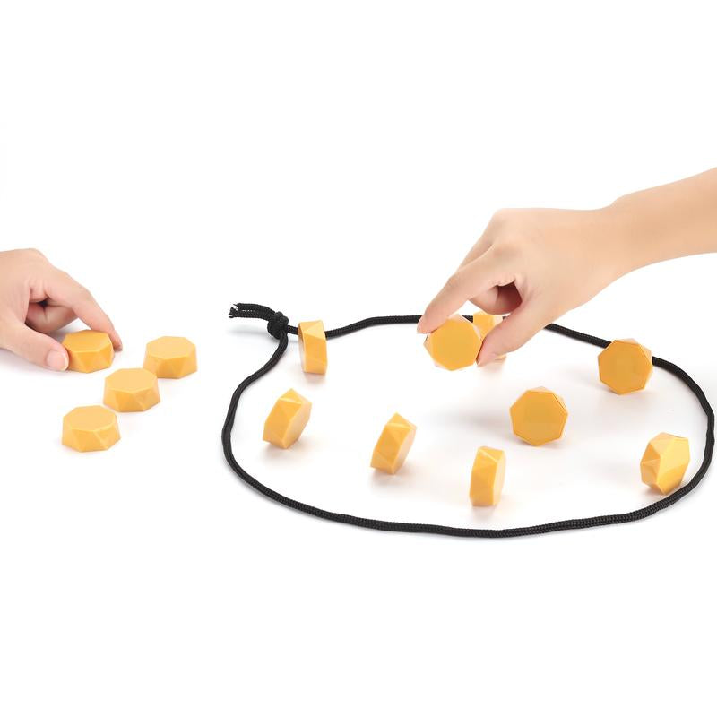 Upgraded Magnetic Chess Board Game Set, Includes 20 Magnets, Travel Bag, Adjustment Rope, Strategy Games for Kids and Adults Party Games for All Ages | Viral Tiktok Game for 2 Players