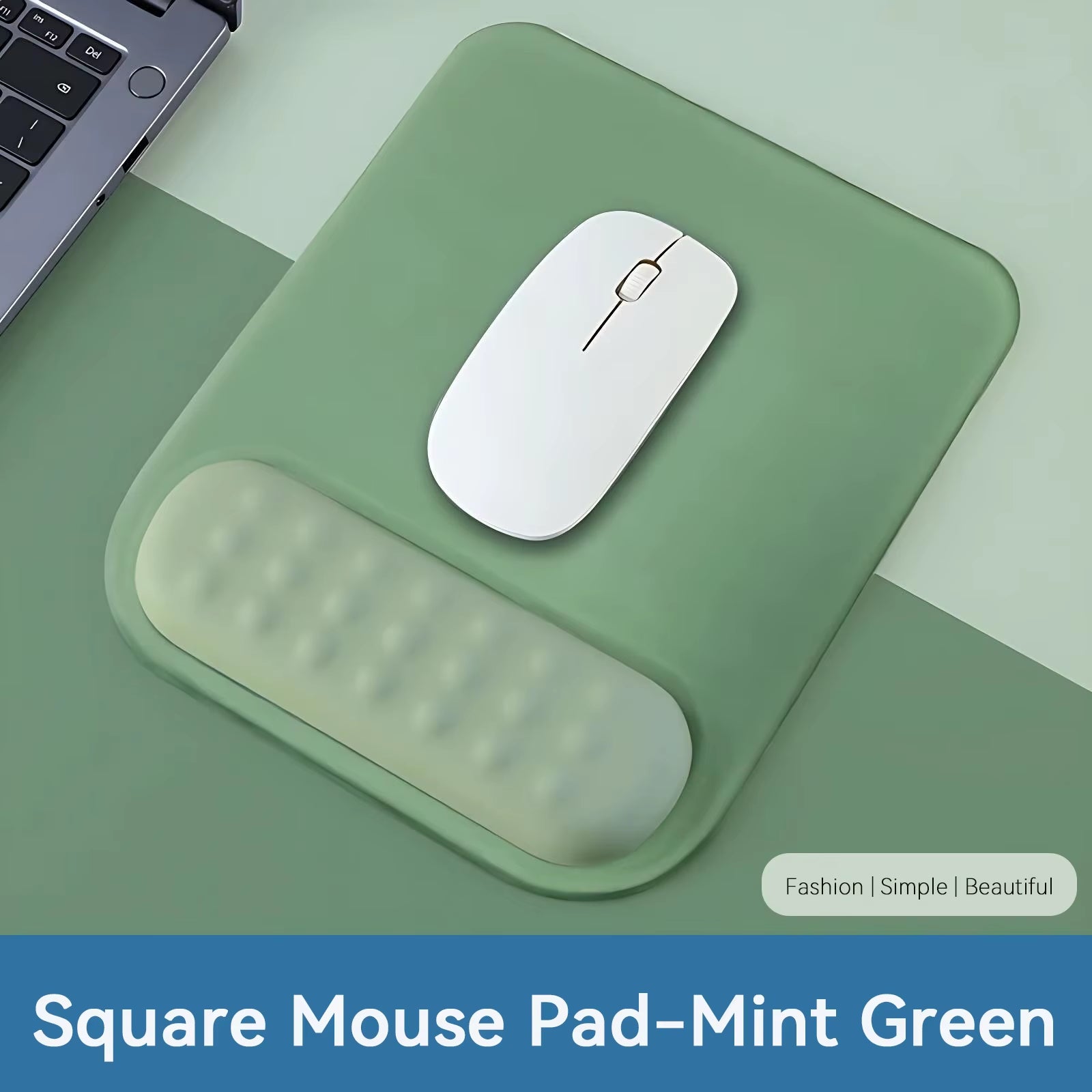 Gradient Color Mouse Pad Comfortable Wrist Rest Non-Slip Mouse Pad Soft Mouse Pad Wrist Rest Computer Desktop Mouse Pad