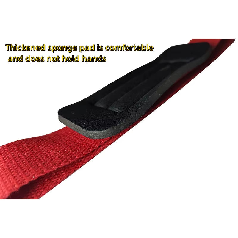 Gym Lifting Straps Barbell Deadlift Booster Belt Fitness Anti-Slip Hand Wraps Wrist Straps Fitness Training Auxiliary Belt