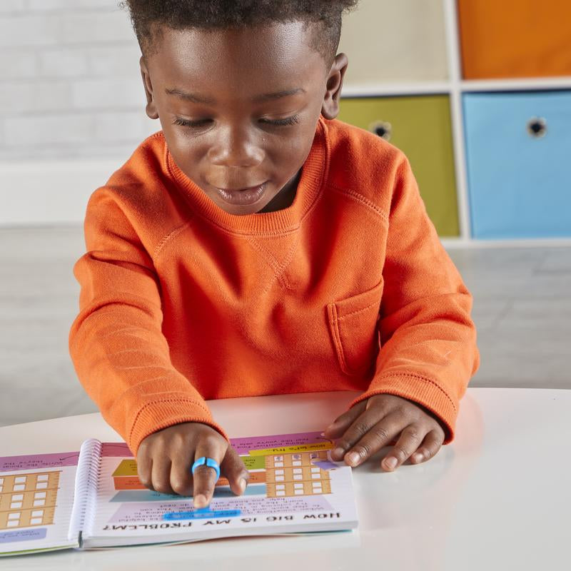 Hand2Mind Fingerfocus Highlighter, Guided Reading Strips, Reading Pointers for Kids, Dyslexia Tools for Kids, ADHD Tools, Special Education School Supplies, Teacher Classroom Must Haves (1 Pack)