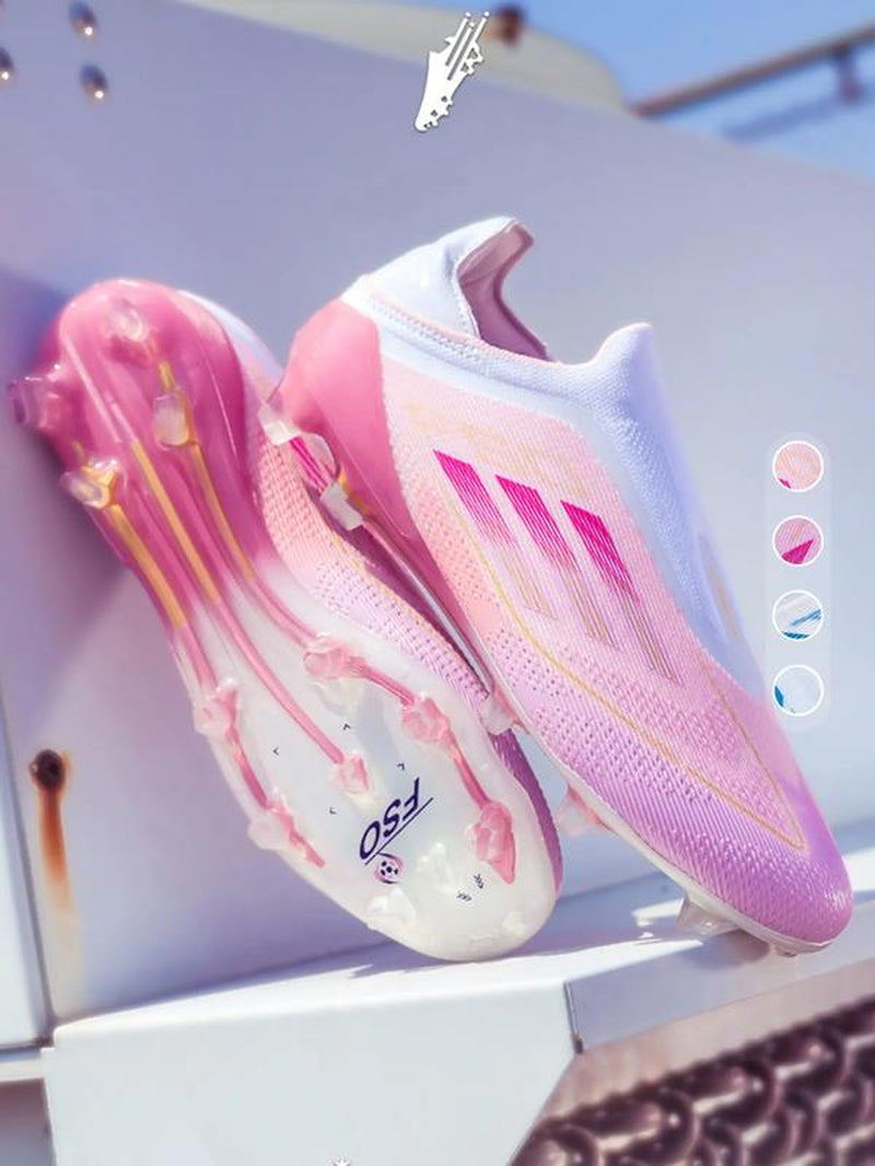 Unisex Soccer Shoes for Youth Students, Long Studs Design, Competition Training Sports Footwear, Durable and Comfortable Football Boots, Soccer Cleats